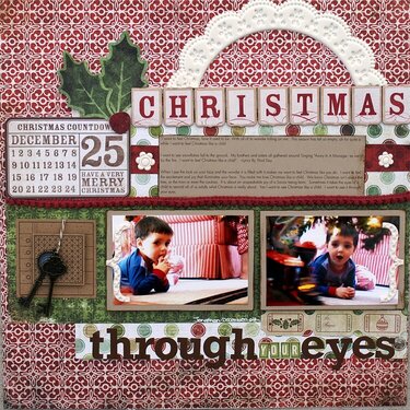 Christmas Through Your Eyes &quot;My Scrapbook Nook Dec Kit&quot;