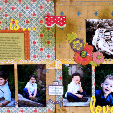 Our Home Where Love Grows &quot;My Scrapbook Nook Sept Kit&quot;
