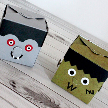 Moxxie Halloween Monster Treat Boxes
