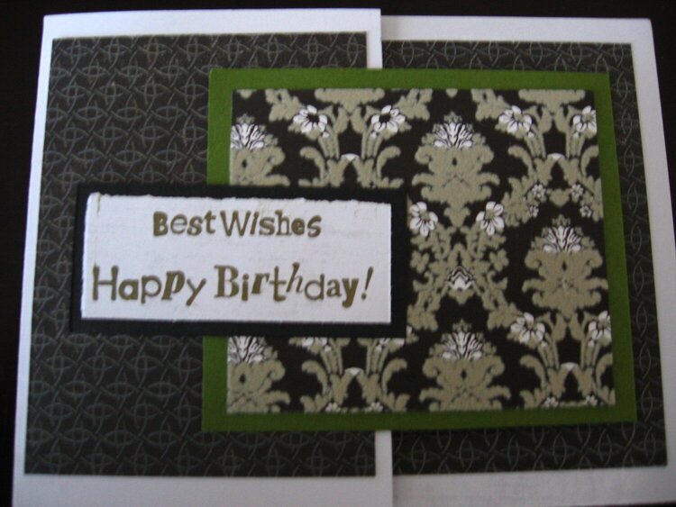 Another Birthday Card