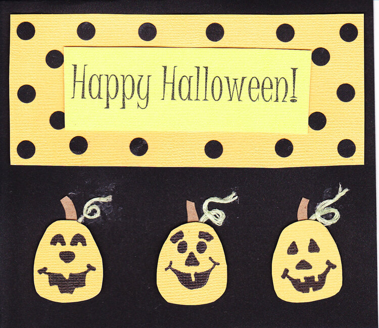 Happy Halloween Card