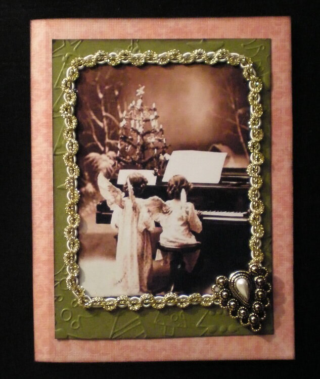 Vintage Christmas card#3