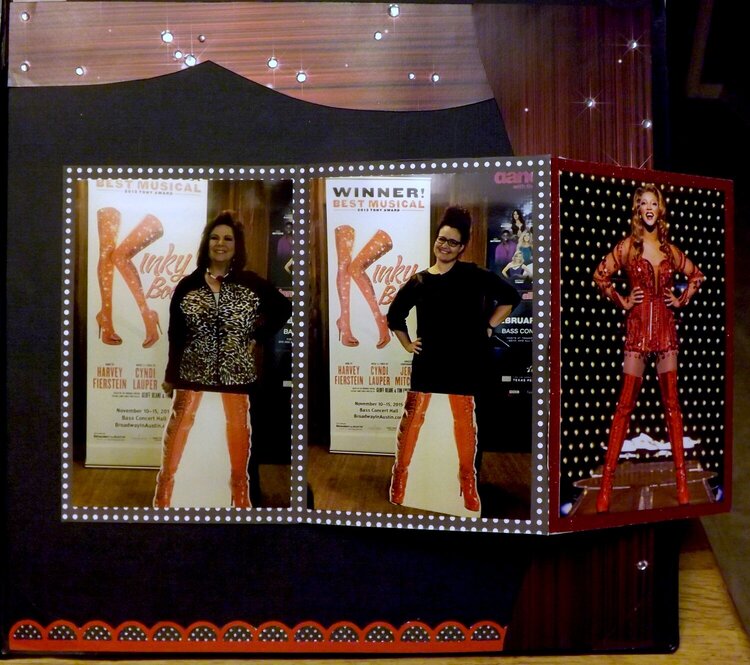 Kinky Boots Musical Layout Page 2 Foldout 2