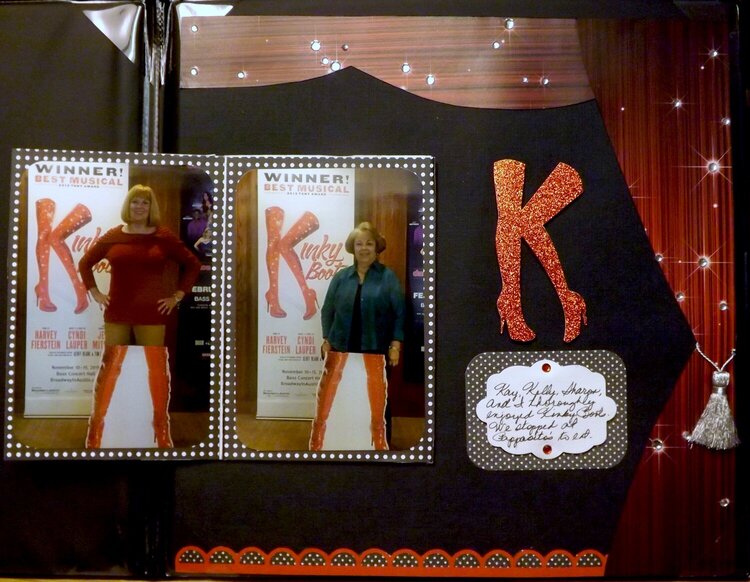 Kinky Boots Musical Layout Page 2 foldout