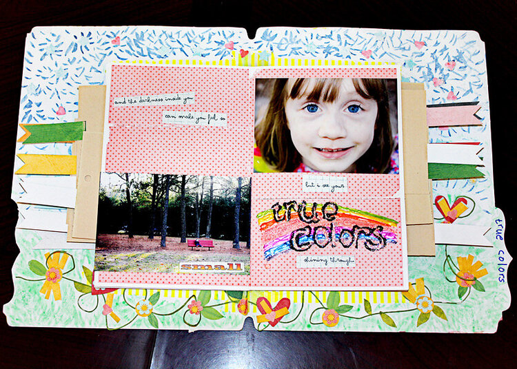 True colors memory file project center spread