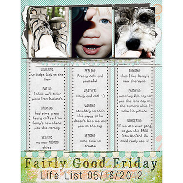 fairly good Friday - Life list 05/18/12