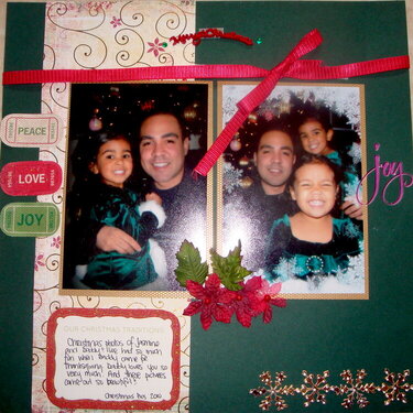 Jasmine and Daddy Christmas pic 2010