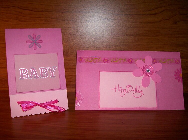 baby and bday cards