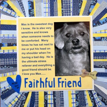 Max the Faithful Friend