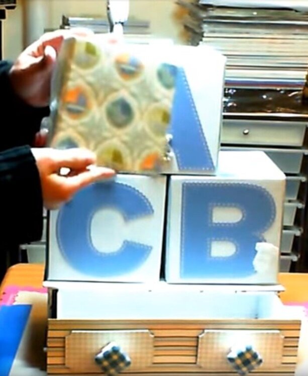 ABC Blocks - Baby Blocks with Mini Albums
