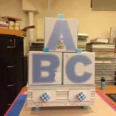 ABC Blocks - Baby Blocks with Mini Albums