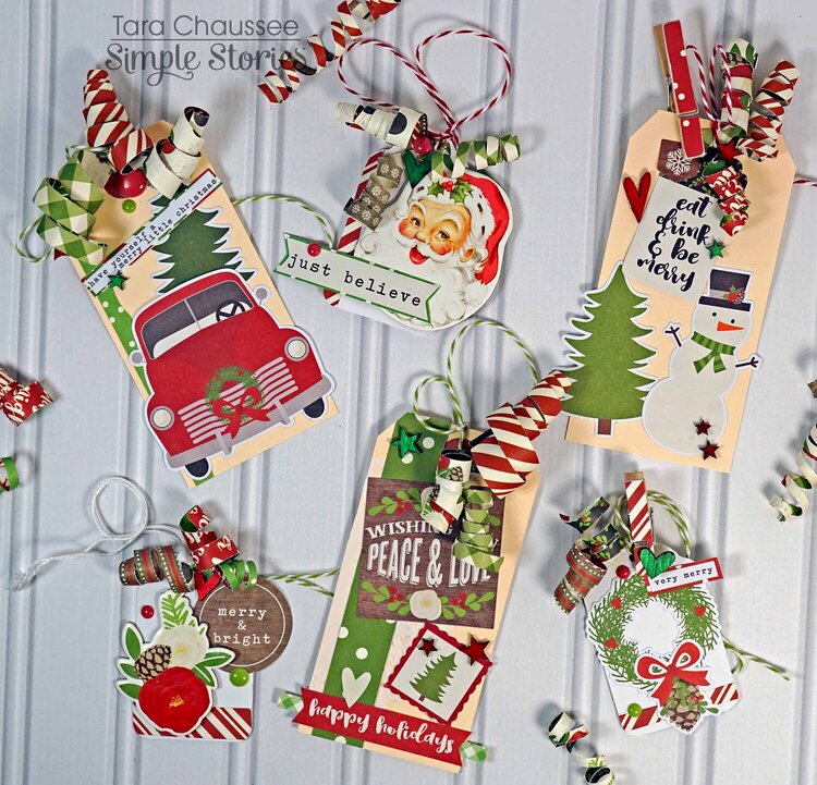 &#039;Very Merry&#039; gift tags!
