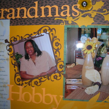 Grandma&#039;s hobby!