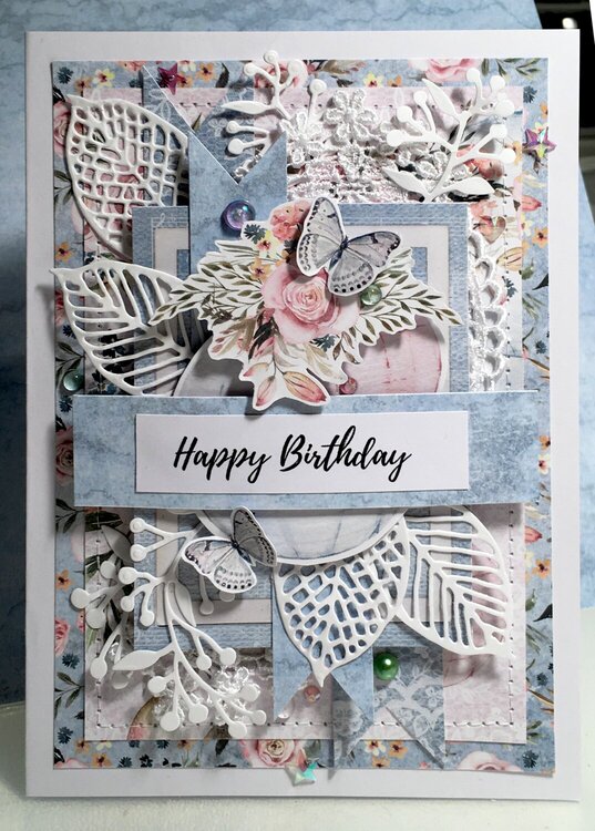 Mintay 7th Heaven Birthday Card