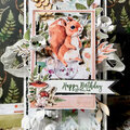 P13 Forest Tea Party Birthday Card