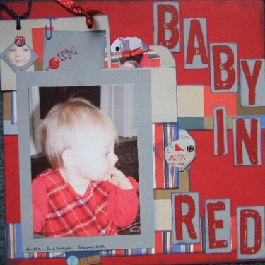 Baby in Red