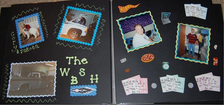 CA Scrapbook 1 Pages 26 &amp; 27