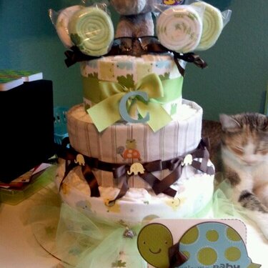 Another Diaper Cake :)