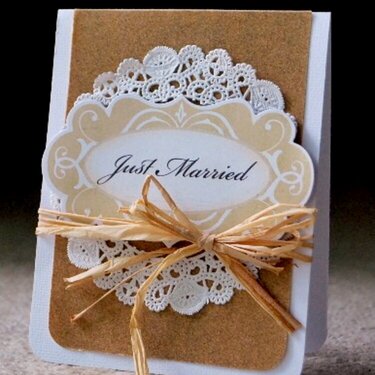 Just Married *Crate Paper*