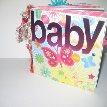 Baby Paperbag Scrapbook