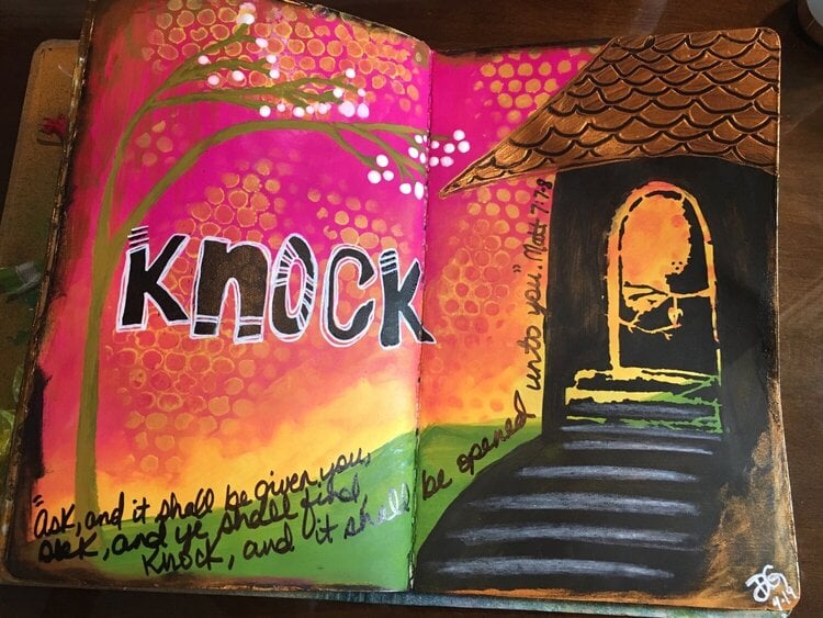 Knock Journal layout