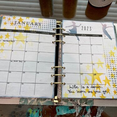 Planner for a friend - January 2023