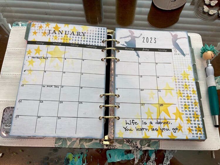 Planner for a friend - January 2023