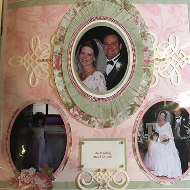 Baby Scrapbook - Our Wedding Day