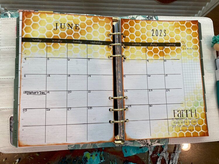 Planner for friend - June 2023