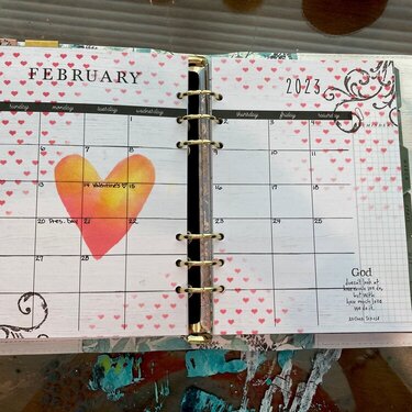 Planner for a friend - Feb 2023