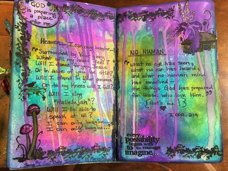 Art Journal - I Can Only Imagine