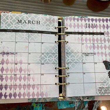 Planner for a friend - March 2023