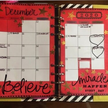 2020 Planner - December