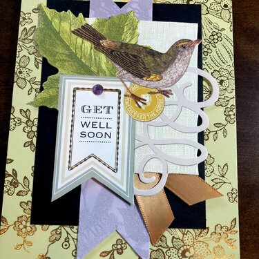 Get well card for Mrs. Gladstone