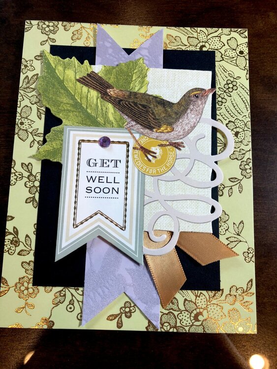 Get well card for Mrs. Gladstone