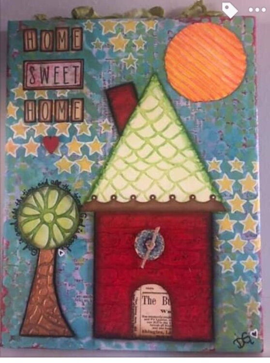 Home Sweet Home (canvas) - C. Skiles