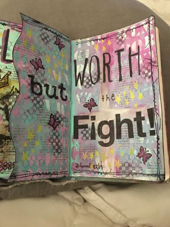 Art Journal - ...but worth the fight...