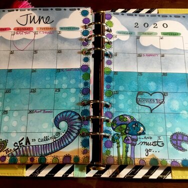 My planner - June
