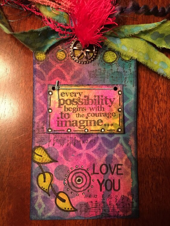 Bookmark for my Stepmom (front)