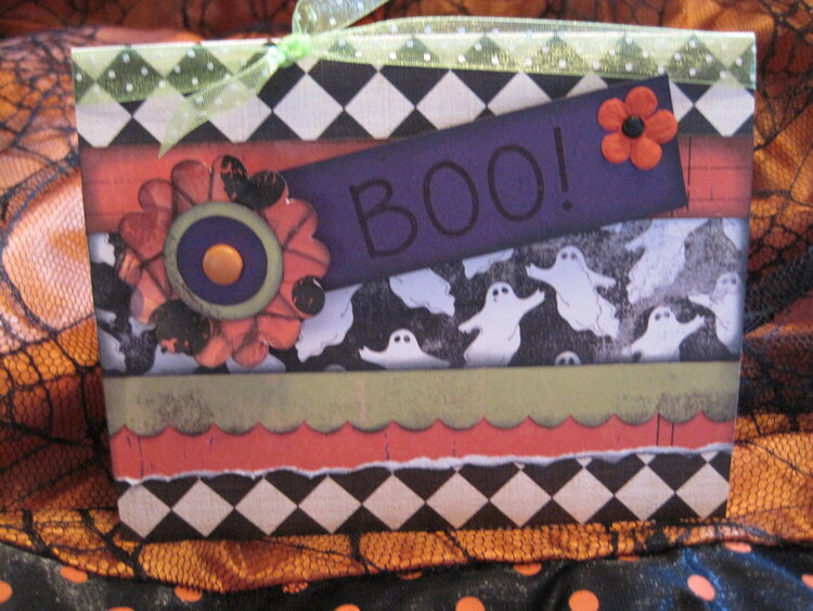 BOO!  (Halloween Card)