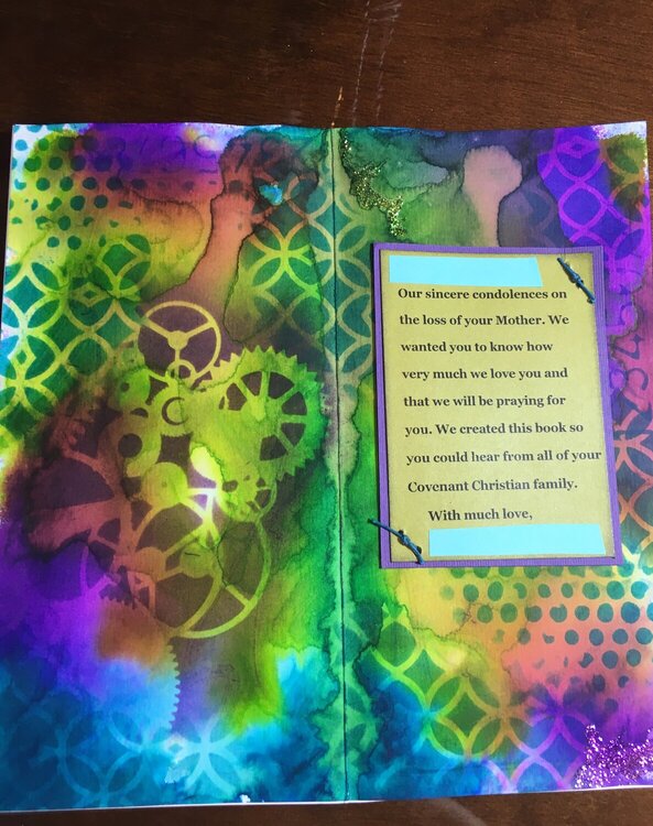 Butterfly Book (inside covers)