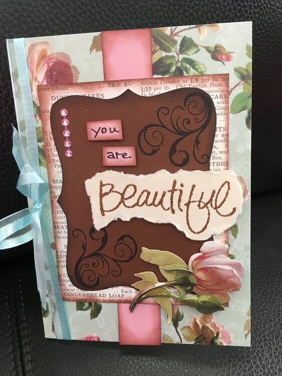 You are Beautiful card
