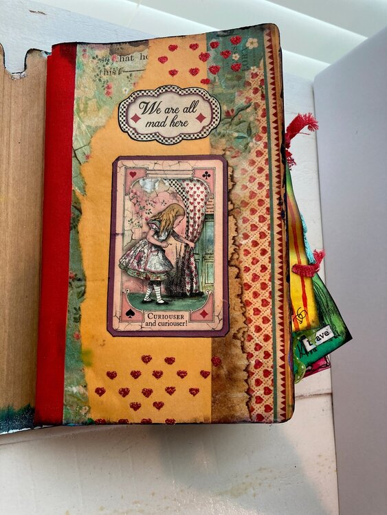 My First Art Journal - Cover - Alice!