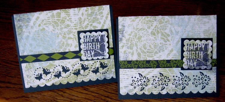 Happy Birthday Cards Jan 2010