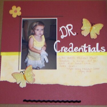 Dr Credentials