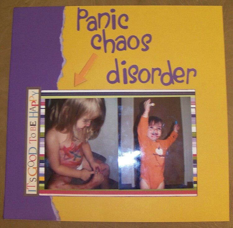 Panic Chaos Disorder- left