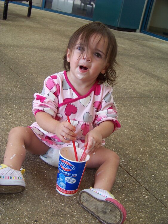 Abigail at DQ today