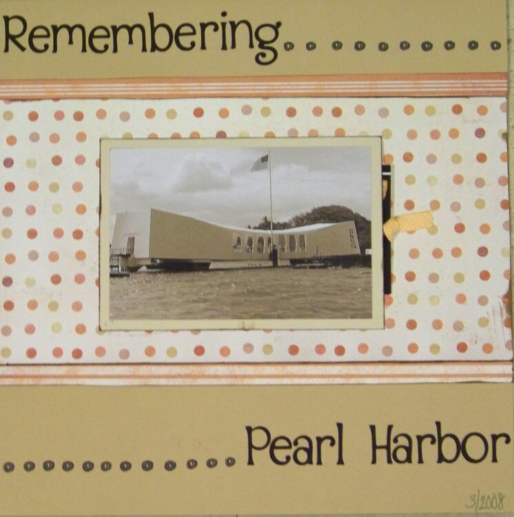 Remembering Pearl Harbor