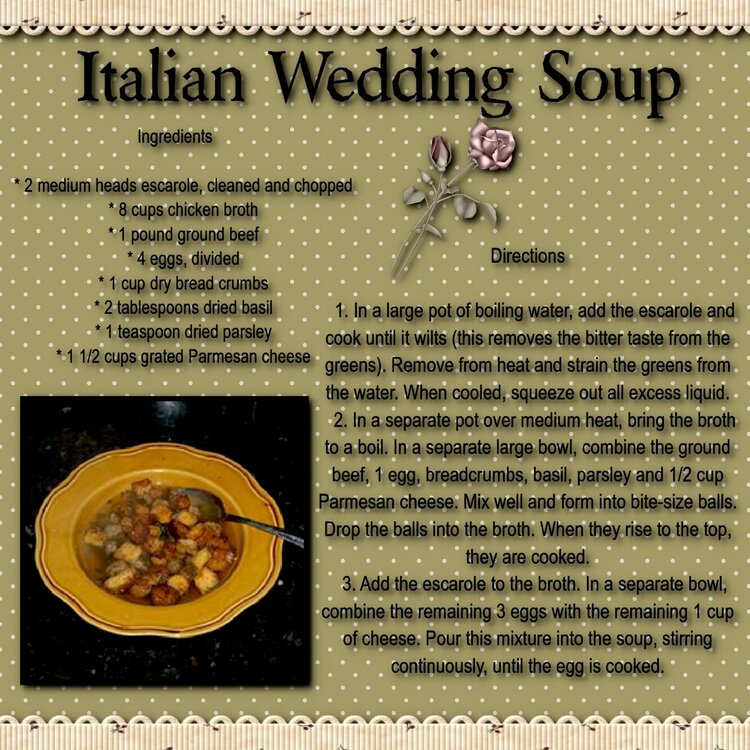 Italian Wedding Soup