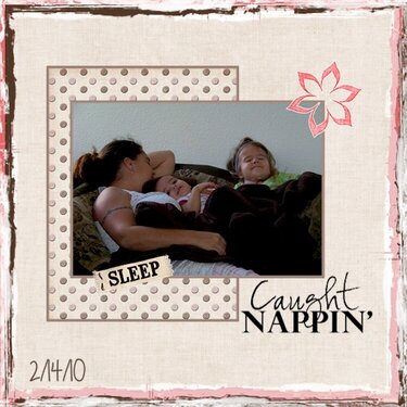 caught nappin